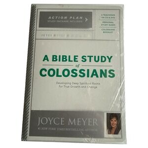Joyce Meyer A Bible Study‎ of Colossians 4 Teachings on CD & DVD Study Guide New